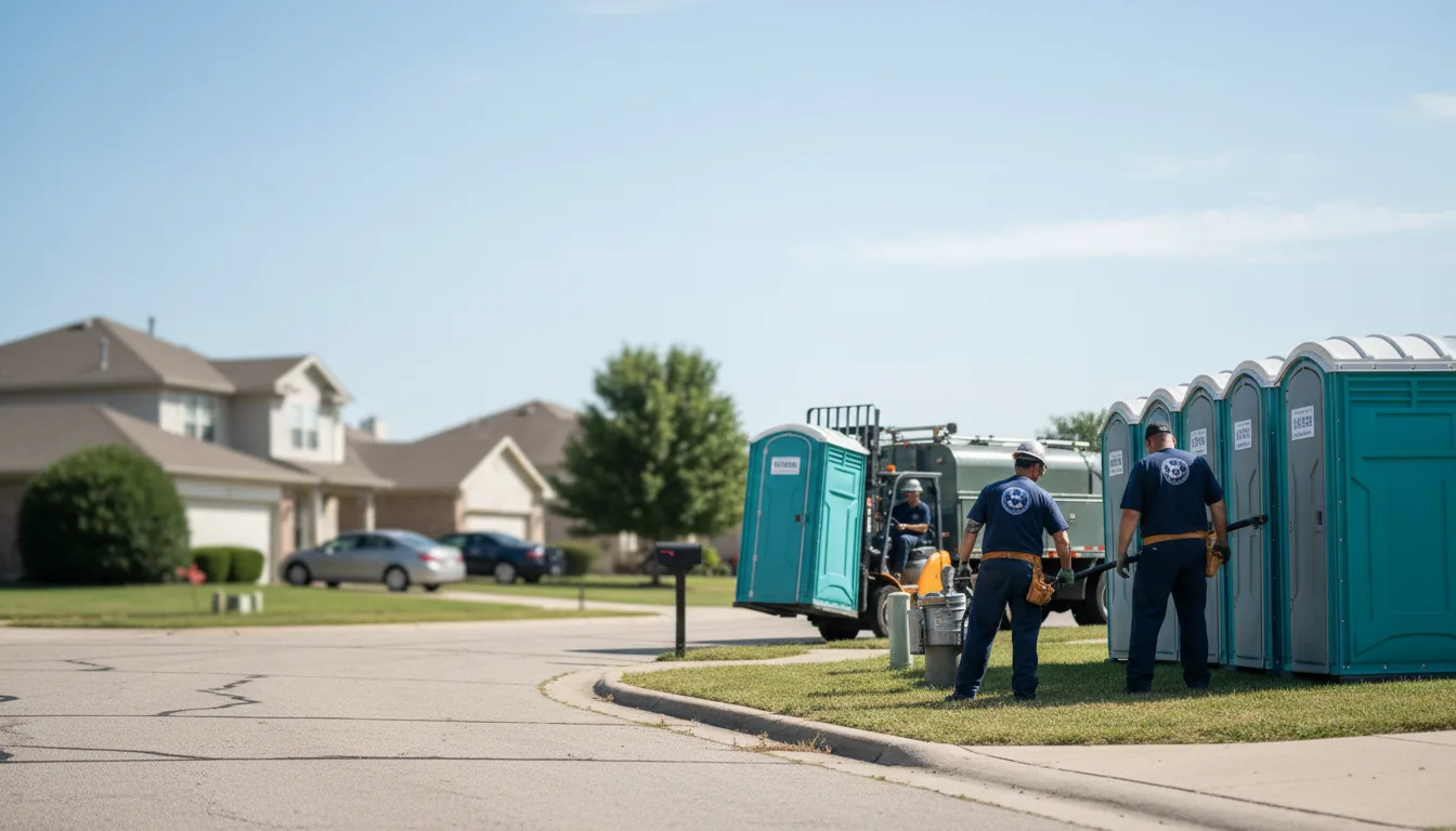 Porta Potty Rental in Shumway, IL near me